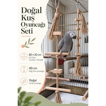 Mivra Pets 2'li Papağan Merdiven Kemirme Oyuncağı