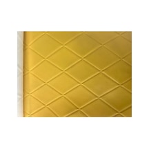 Suni Deri Mobilya Ve Oto Döşeme Için Ideal Metre Deri Baklava Desenli Sari