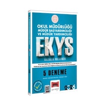 Yargı Yayınları 2026 Ekys Okul Müdürlüğü Müdür Başyardımcılığı Ve Müdür Yardımcılığı 5 Deneme