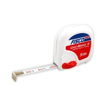 Fısco Uni-matic 5 Metre Çelik Şerit Metre Avuç İçi Rahatlığı Ve Kolay Kilitleme 65mm 5 / 19 MM