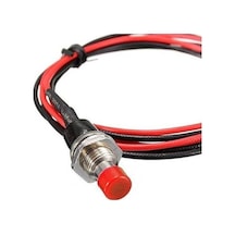 Kasa Power Start Butonu Kablolu Metal