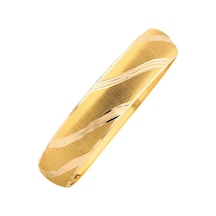 14 Ayar Altın Şarnelli Hediyelik Bilezik Model 10 Gram