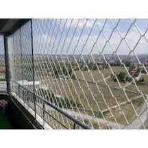 6 Mm 2 X 1 Metre Balkon Güvenlik Filesi Çocuk Emniyet Ağı Merdive