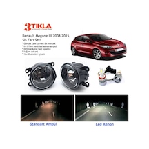 Renault Megane HB 2008-2015 Beyaz Led Xenon Sis Farı Seti