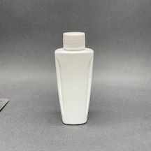 100 Cc Beyaz Sert Pet Şişe - Beyaz Kapaklı- 100ml Kozmetik Pet Ş