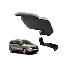 Dacia Lodgy 2021 Delmesiz Çelik Ayaklı Siyah Kolçak Kol Dayama