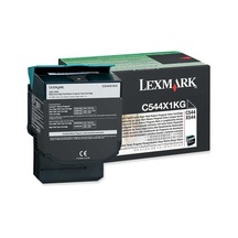 Lexmark C544-c544x1kg Siyah Toner Extra Yüksek Kapasiteli
