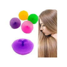 Adet Rastgele Renk Silikon Saç Derisi Masaj Şampuan Fırça Kafası Akupunktur Noktası Terapi Tarak Sağlık Banyo Spa Saç Yıkama Fırçası