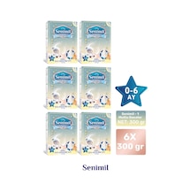 Senimil 1 Mutlu Geceler Bebek Sütü 300 G 6 Adet