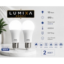 10 Watt 810 Lm Beyaz Renk Ampul 3 Adet