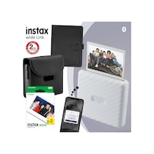 Fujifilm Instax Wide Link Akıllı Telefon Yazıcısı + Seti 1 Beyaz