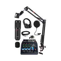 Lastvoice Mix Paket-2 Stüdyo Youtuber Podcast Kayıt Ekipman Seti