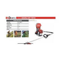 Rapco BG630 Benzinli Sırt Tırpan