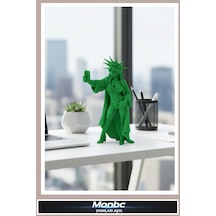 Monbc Modern Özgürlük Heykeli Figürü 3d Tasarım Dekoratif Biblo, Hediyelik Ve Ev Ofis İçin Şık Aksesuar