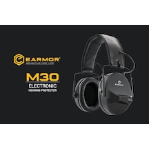 Opsmen Earmor Elektronik Atış Kulaklığı M30 Siyah