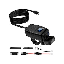 Motion003 Cs Motosiklet Usb Şarj Cihazı Qc3 0 Usb C 30w Usb A 18w Hızlı Şarj Telefon Gps A