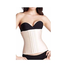 Mistirik Tvigoso Model Askısız Latex Beli Sıcak Tutan Incelme Sağlayan 4 Kademeli Korse Ten Renk Ten