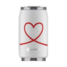 Les Artistes Paris Isı Yalıtımlı Kutu Çelik Termos 280ml Love Renkli