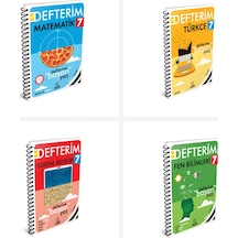 Arı 7. Sınıf Tüm Dersler Defter Seti 4 Kitap Arı Yayınları