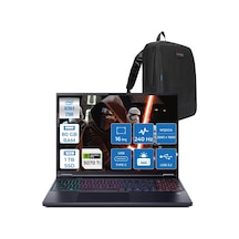 Acer Predator Helios Neo 16 AI PHN16-73-93N4 NH.QX2EY.002F23 Ultra 9-275HX 80 GB 1 TB SSD 12 GB RTX5070Ti 16" Dos Dizüstü Bilgisayar + Zetta Çanta