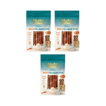 Nutri Canin Ördek Eti Sargılı Kolajen Çubuk Tahılsız Köpek Et Ödülü 80 G X 3 Adet