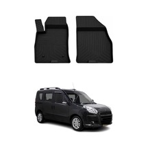 Opel Combo D 2010-2019 Uyumlu 4d Ön Havuzlu Paspas Kauçuk Siyah 2 Parça