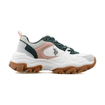 U.s. Polo Assn. Tracky 5fx Kadın Spor Ayakkabı Beyaz Beyaz