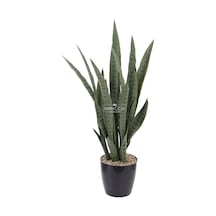 Yapay Paşa Kılıcı Sansevieria Bitkisi 35 Yapraklı 80 Cm