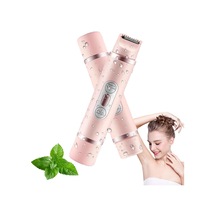 Qosigote Tam Sütlü Kadın Tıraş Makinesi, Konforlu Elektrikli 2'si 1 Arada Kadın Tıraş Makinesi, Çift Kafalı Kadın Tıraş Makinesi, Yüksek Verimli Ve Hassas, Kablosuz Usb Islak/kuru Epilatör Pembe