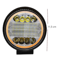Sis Lambası Yuvarlak Kırmızı Angelli 12-24v Adet