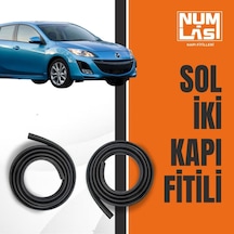 Mazda 3 Hatchback 2009-2012 Sol Ön Ve Arka Kapı Fitili-a Kalite-numlas-nm4091