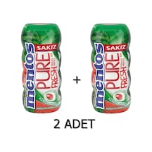 Mentos Pure Fresh Karpuz Aromalı Sakız Şekersiz Tatlandırıcılı 2 x 30 G