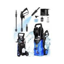Dragro Alman LT701G-2500A 180 Bar 2500 W Yüksek Basınçlı Yıkama Makinesi Mavi