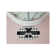 Buççin Online Mağaza Sihirli Paspas Su Emici Kaymaz Tabanlı Abdest Banyo Duş Lavabo Paspası Tezgah Önü Paspas Kauçuk İnce Çok Renkli