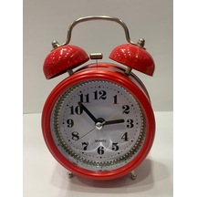 Alarmlı-Işıklı-Çalar-Masa Saati-Ramazan-Sahur-Kırmızı