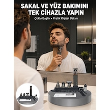 Çok Fonksiyonlu 9 U 1 Arada Tıraş Makinesi Şarjlı Saç Sakal Düzeltici Yeni Nesil - Lisinya