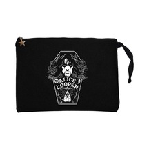 Alice Cooper Moon Of Alice Siyah Clutch Astarlı Cüzdan / El Çantası