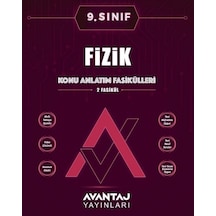Avantaj 9. Sınıf Fizik Konu Anlatım Fasikülleri
