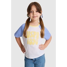 U.S. Polo Assn. Kız Çocuk Lila Tişört 50325661-vr245 Lavanta