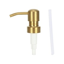 D-banyo Paslanmaz Çelik Sıvı Losyon Dispenseri Kafası Yedek Sabun Duş Jeli Pompası Kavanoz Tüp Aksesuarları Banyo Malzemeleri