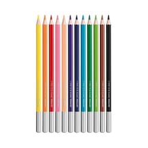 12'li Kuru Boya Seti, Aquarell Kalem İle Yüksek Kalite 124-Pembe