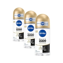 Roll On Deodorant Invisible Ipeksi Pürüzsüzlük 72 Saat Anti-perspirant Koruma 50ml 3 Paketi