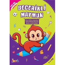 Becerikli Maymun - Yaz Sil 2-4 Yaş- Bıcırık Yayınları