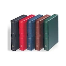 Leuchtturm Varıo F Dar Kasetli Klasör 255x325x60mm Kağıt Para, Pul, Zarf Ve Efemera Koleksiyonlarınız İçin İdealdir , Kahverengi Kapak