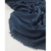 Lacivert Renkte Viskon Vual En: 140cm-10726 Lacivert
