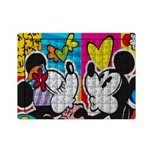 Ghostbastır Design Mickey Mouse 99 Parça Ayaklı Puzzle Dekoratif Çocuk Yapbozu 085