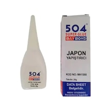 Bay-Tec 504 Baybond Japon Yapıştırıcı Mk1380 Beyaz