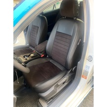 Volkswogen Passat B8 Arka Sırt 2+1 Uyumlu Siyah Taytüyü Siyah Deri Siyah Ip2015 2020 Arası Uyumlu