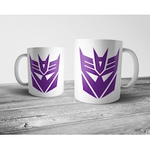 Pixxa Decepticon Logosu - Transformers Kupa Bardak Model 1