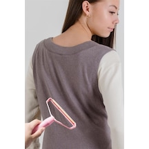 Petinka Tüy Toplayıcı Taşınabilir Çift Taraflı Elbise Kazak Kumaş Tüy Tiftik Temizleyici Toplayıcı